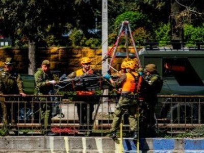 Persecución en Providencia termina con sujeto arrojándose al Río Mapocho y perdiendo la vida