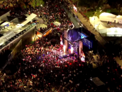 Jeannette Jara realiza cierre de campaña en Plaza de Maipú