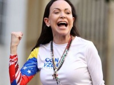 María Corina Machado llega a la Casa Blanca para reunirse por primera vez con Donald Trump